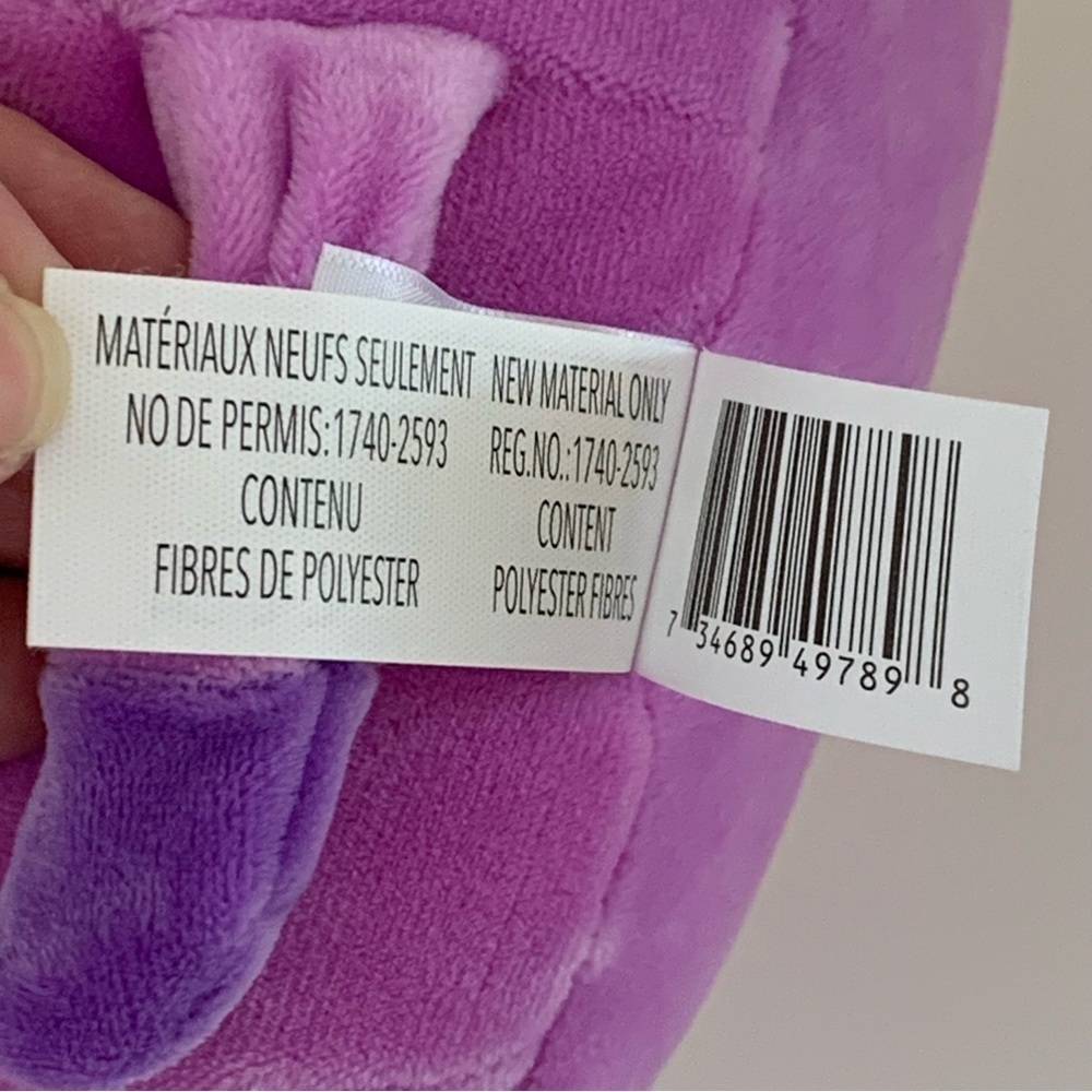 Kelly‎ Toys, Squishmallow Joy, purple - REDUCED PRICE - Picture 8 of 10